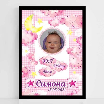 Подарък по поръчка за бебе със снимка
